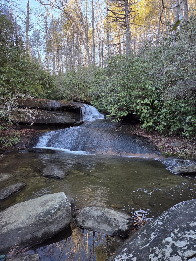 Upper Cedar Falls, Cat Gap in Pigash Forest NC